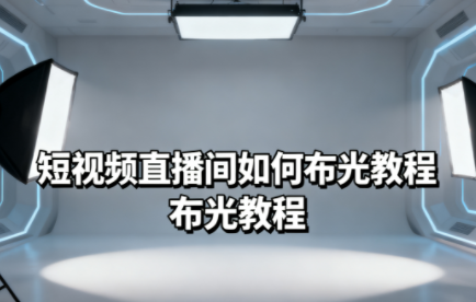 短视频直播间如何布光教程 短视频直播间如何布光教程