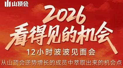 波波·2026看得见的机会12小时波波见面会（东莞线下课2月1日）
