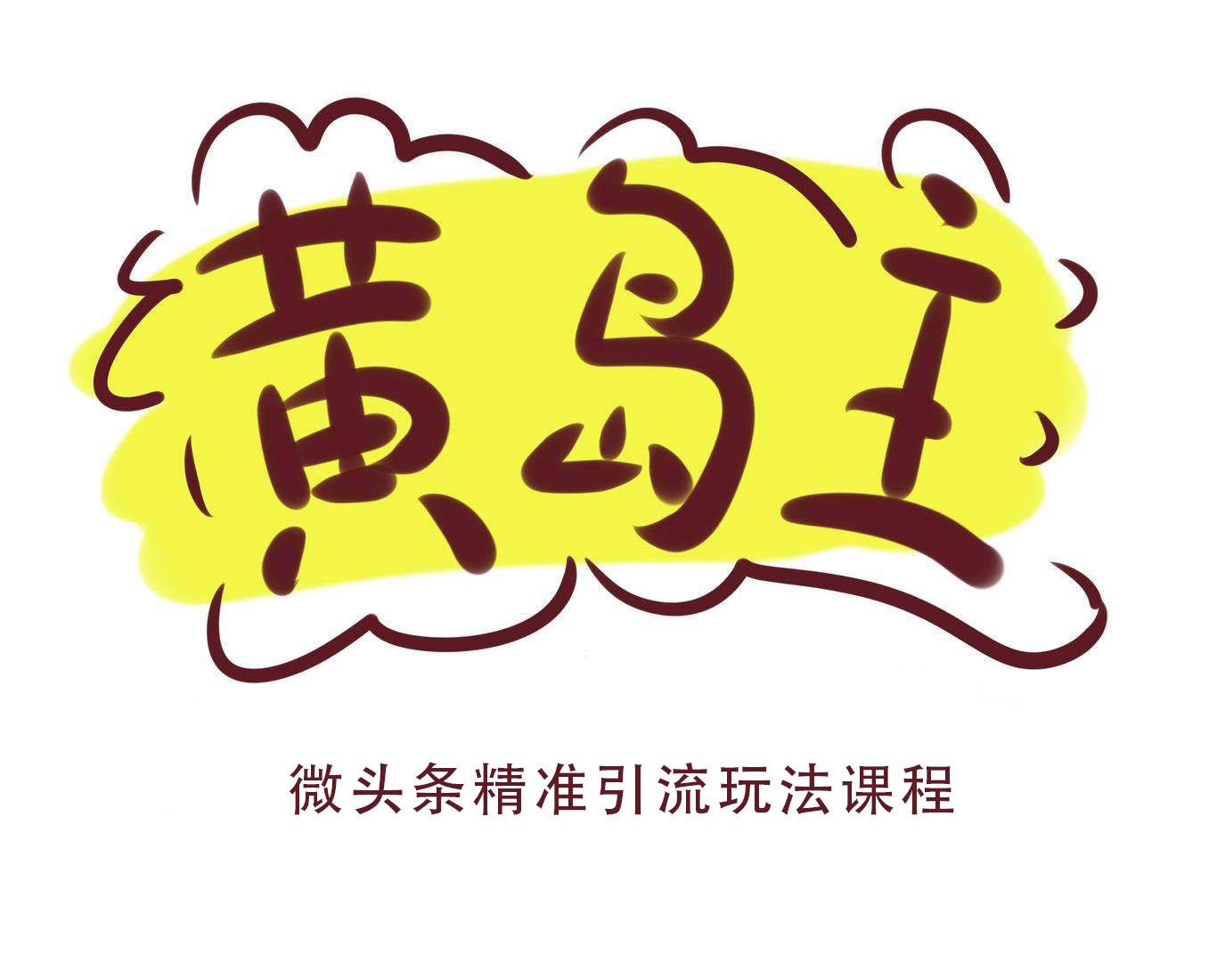 黄岛主:微头条精准引流玩法课程