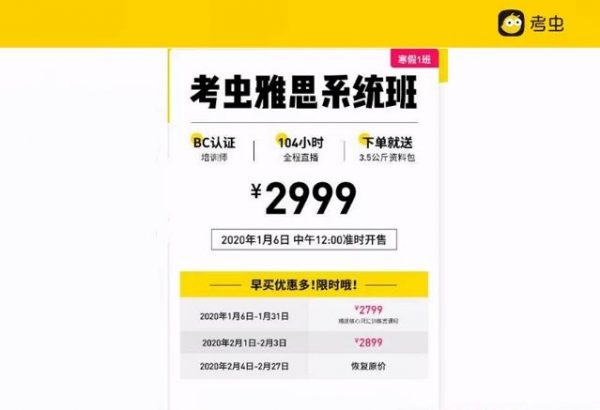 2020考虫雅思系统班寒假班 视频+资料讲义