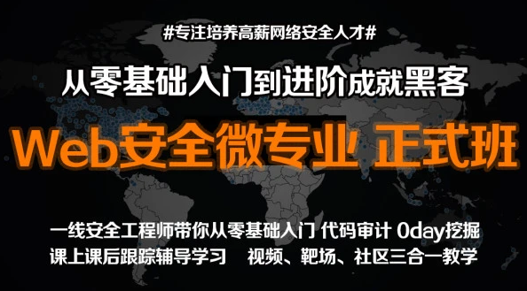 Web安全微专业—正式篇渗透/黑客/linux/网络安全/攻防/漏洞/kali
