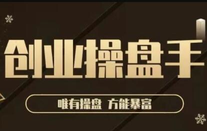 极简·创业操盘手，年入百万的指导课