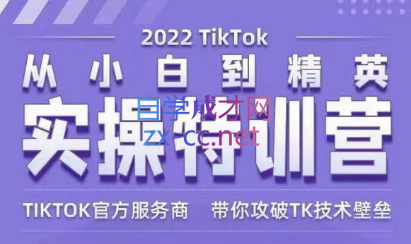Seven漆·2022Tiktok从小白到精英实操特训营