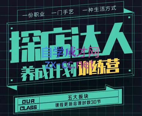 罗老师·探店达人养成计划训练营，价值2499元