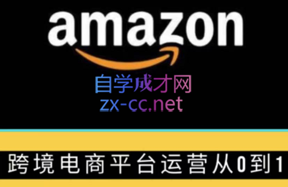 跨泰普勒境咨询：亚马逊从0到1，从平台运营到广告推广，价值399元