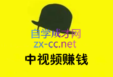 逆冬·中视频赚钱陪跑，价值599元