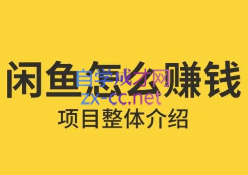 赋闲创客·闲鱼无货源高级进阶卖货5.0，价值798元