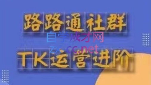 路路通·跨境TikTok全套课程（更新42期）