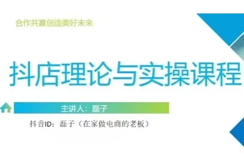 磊子·抖音小店运营课