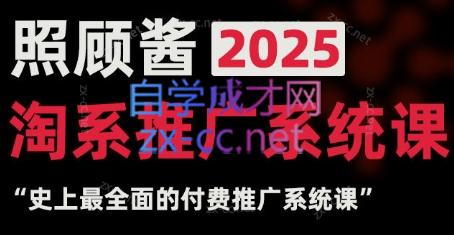 照顾酱·2025淘系推广系统课