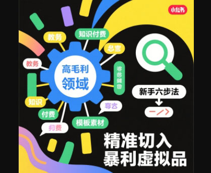 小红书虚拟电商实战课（PDF文档）