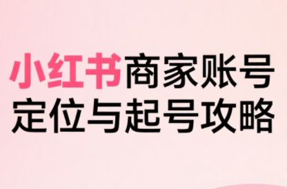 大晴老师·小红书电商全链路实战从定位到爆单（更新）