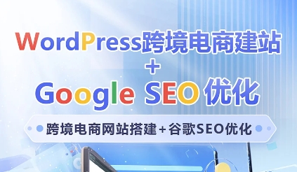 九渊出海·WordPress独立站谷歌SEO双通实战课