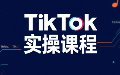 大卖家孵化中心TikTok实操课