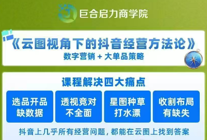 云图视角下的抖音经营方法论，2025线下课（录音+字幕）