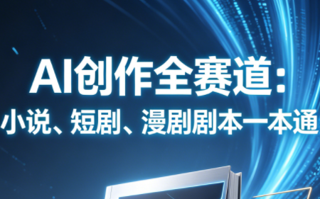 AI创作全赛道：小说、短剧、漫剧剧本一本通（更新5月）