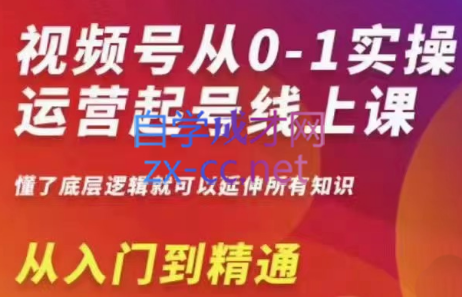 陈大黑牛·视频号从0-1实操运营【更新12月】