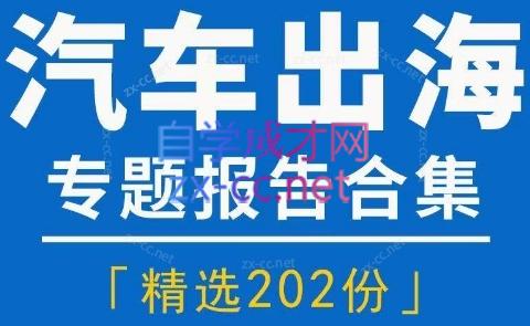 2024年汽车出海出口市场行业研究分析报告