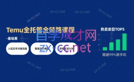 智创跃升·AI增效实战Temu全托管掘金课